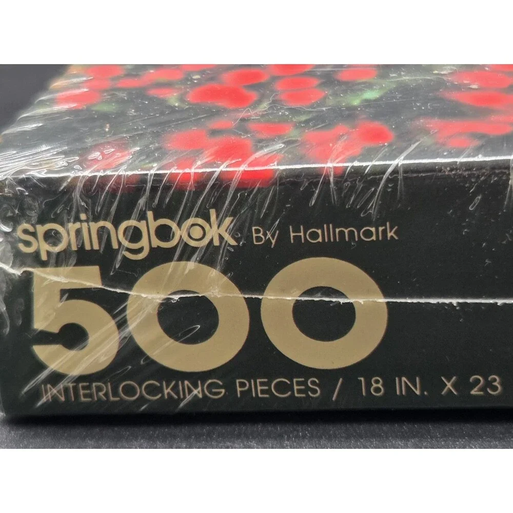 Springbok Puzzle Hallmark Un March éaux Fleurs à Paris 500 Piece Puzzle New Seal